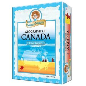 3/$55❤️new sealed Professor Noggin’s Geography of Canada Card Game Kids Trivia